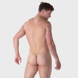 WOH heren microfiber G-string personal allure mesh beige — thumbnail 9