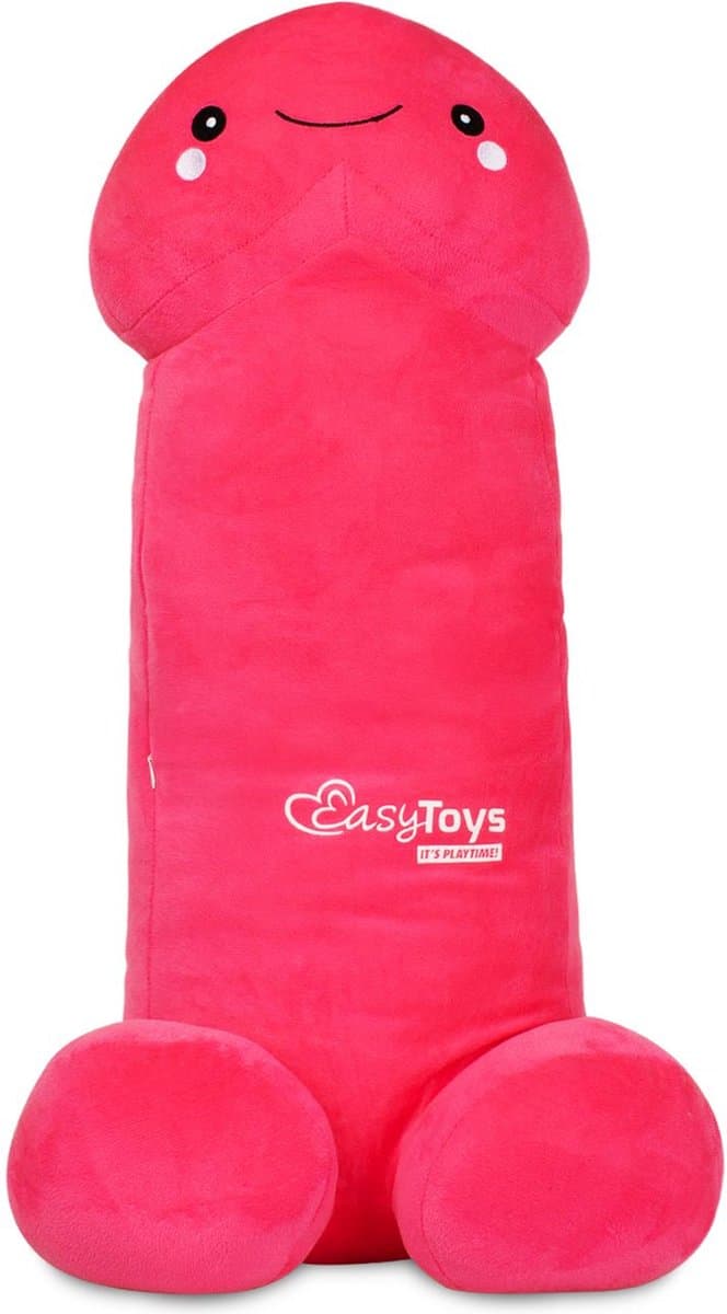 Penis Knuffel Met Smiley Face - 60 cm — afbeelding 1