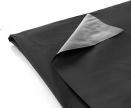 Vinyl Laken 200 x 230 cm - Zwart — thumbnail 2