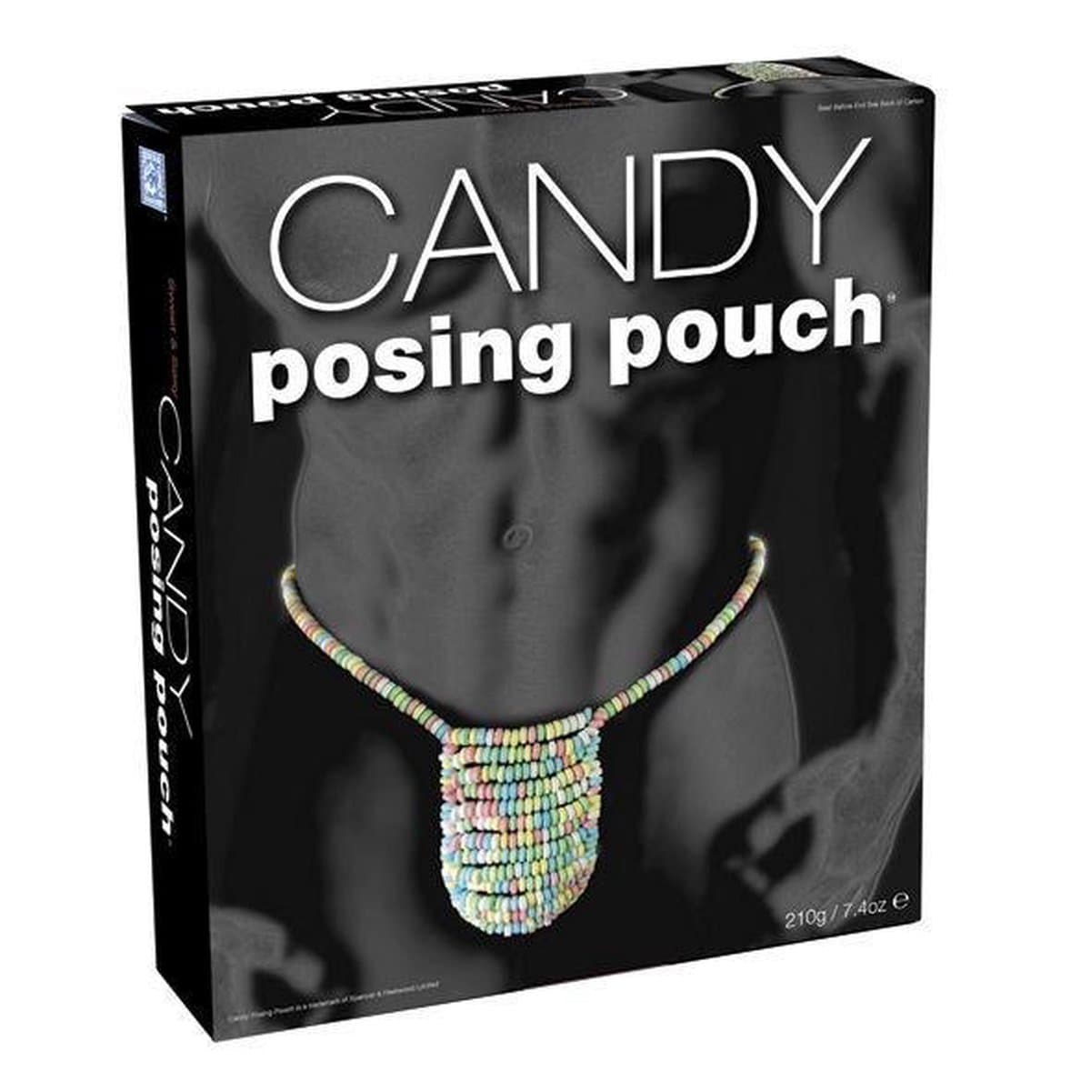 Candy posing pouch - eetbare poseerslip - mannenstring - erotische snoep - 210 gram. — afbeelding 1