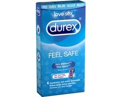 Durex Feel Safe Condooms - 6 stuks