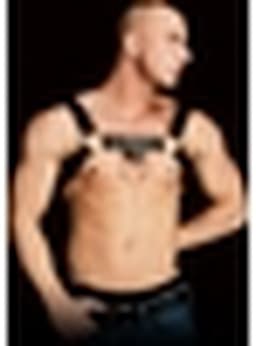 Ouch! Costas 2 Leren Torso Harnas - Zwart — thumbnail 10