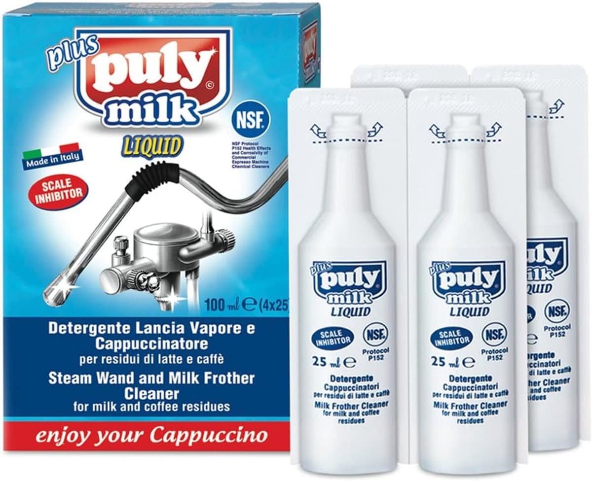 puly milk FROTHER CLEANER 4 X 25ML - ShopVlot — afbeelding 1