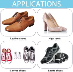 10 pairs of self-adhesive heel protectors for most sports shoes, leather shoes, high heels, inner protection of the - ShopVlot — thumbnail 5
