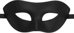 Venetiaans masker mannen - retro zwart half gezicht - cosplay en carnaval - perfecte aanvulling voor je kostuum - ShopVlot — thumbnail 1