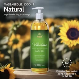 Vibratissimo 'Natural': massageolie voor sensueel genot, liefdesolie, erotische olie, 1000 ml — thumbnail 2