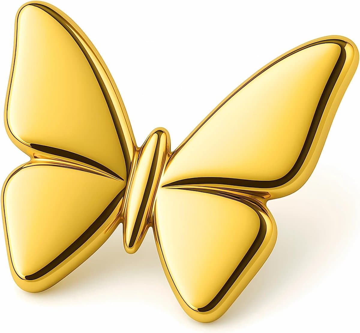 Broches en dennen voor dames | vlindersieraden voor dames | insecten bij bloem dieren | elegante natuuraccessoires | gouden dennen rugzak chic cadeau — afbeelding 1