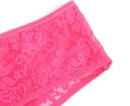 Zeloria Kanten Slip Open Kruis – String Open kruis Roze – Dames Lingerie Slip Stretch – L — thumbnail 4