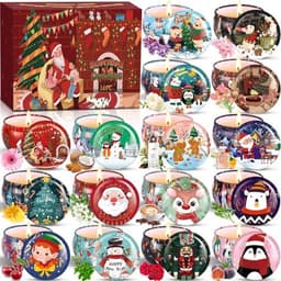 Set van 16 geurkaarsen - Cadeauset voor Dames - Ideaal voor Moederdag, Verjaardag en Kerstmis — thumbnail 1