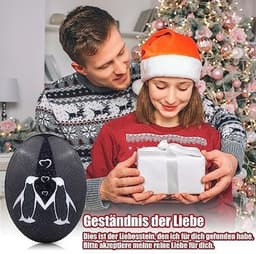 Romantisch Pinguïn Cadeau – Perfect voor Trouwdag, Valentijnsdag en Huwelijkscadeau — thumbnail 3