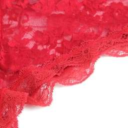 Zeloria Heren Kant Boxer – Transparante Erotische Lace Boxershort – Rood – XL – Stretch & Comfort — thumbnail 4