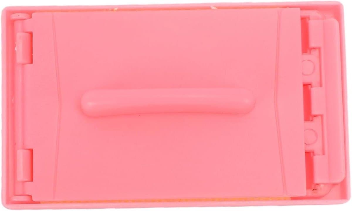 Gitaarsnarenreiniger - Toetswisser Vilt - Snaren Schoonmaken - 360 Graden Reiniging - 15 x 11 x 3 cm - Roze — afbeelding 1