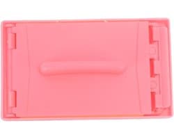 Gitaarsnarenreiniger - Toetswisser Vilt - Snaren Schoonmaken - 360 Graden Reiniging - 15 x 11 x 3 cm - Roze