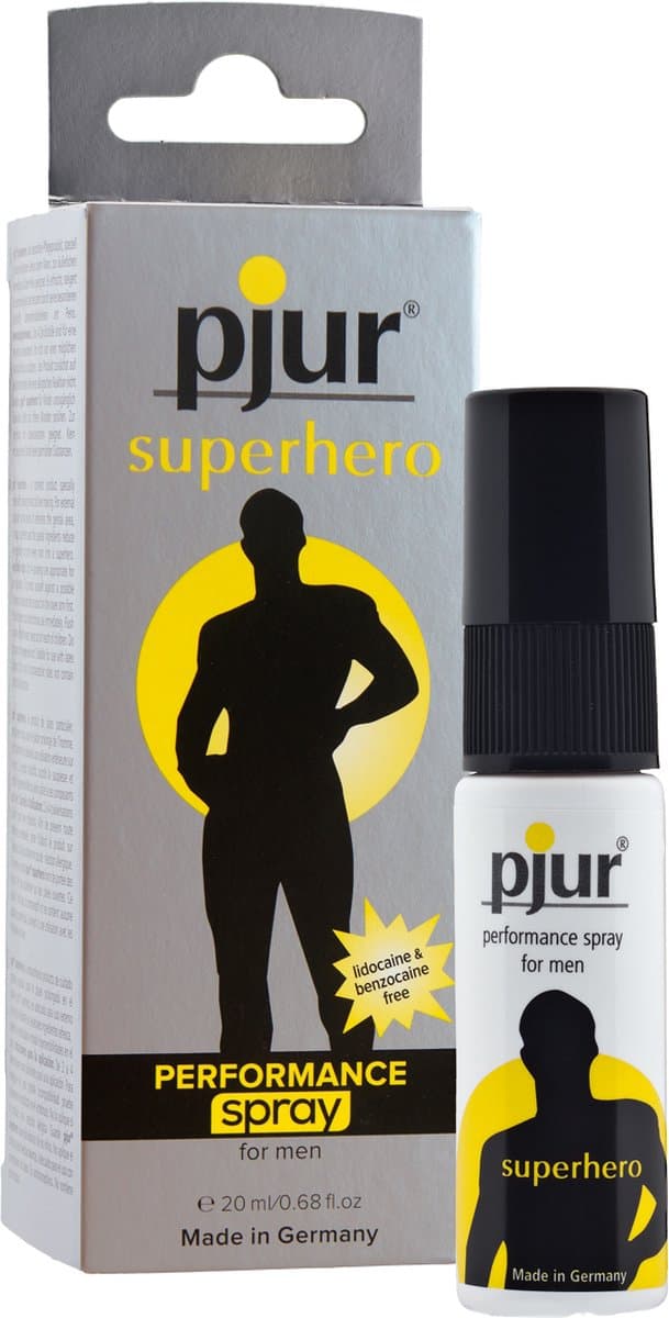 Pjur Superhero Performance Spray - 20 Ml — afbeelding 1