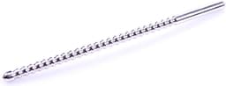 Geribbelde penis stick  / dilator - 4 mm — thumbnail 2