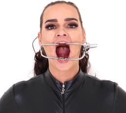 RVS Mond Spreider Klem voor Gedwongen Deep Throat — thumbnail 3