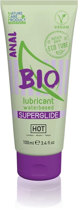 Hot Bio Superglide Anal Waterbasis Glijmiddel - 100 Ml — thumbnail 3