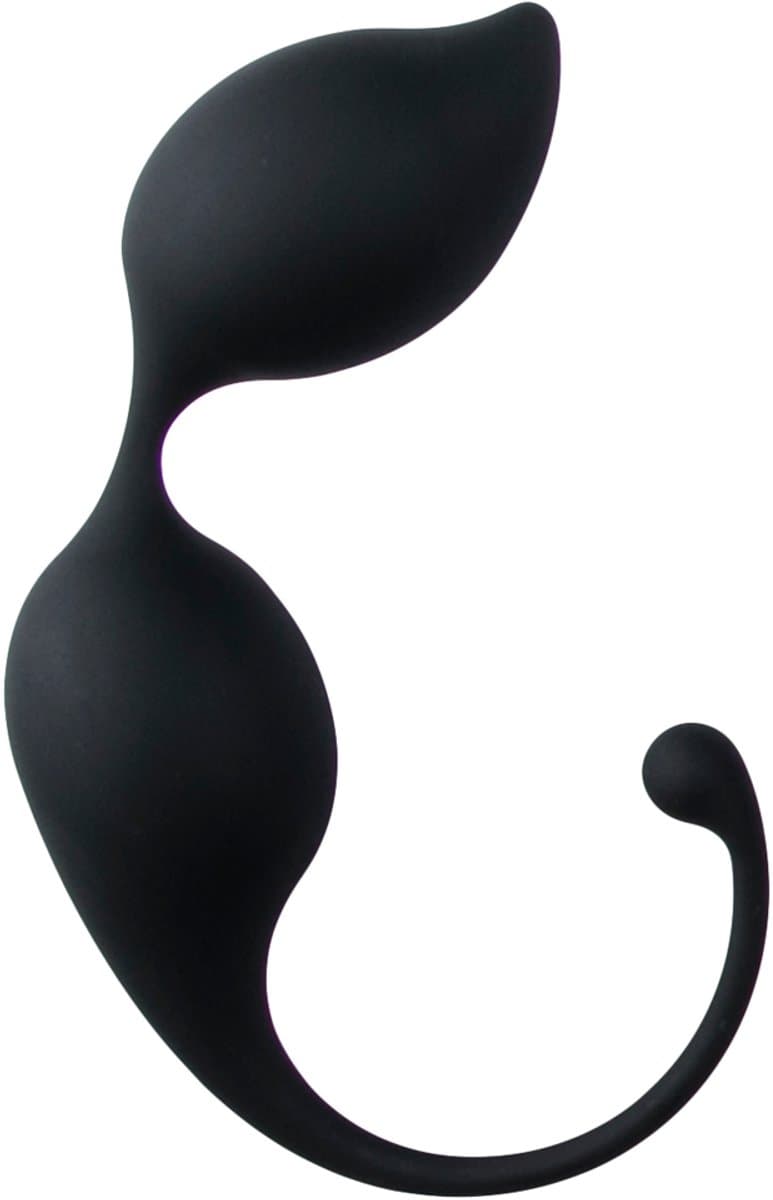 EasyToys - Geisha Collection - Ronde Kegel Balletjes - Seksspeeltjes - Bekkenbodemtrainer - Voor Vrouwen - Zwart — afbeelding 1