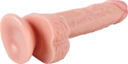 Banoch | Dildo | zacht met zuignap | 20 cm | Realistisch Geaderd | Stevig & Buigzaam | Voor Anaal en Vaginaal Gebruik — thumbnail 8