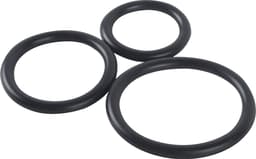 Banoch | cockring trio - classic set | zwart siliconen | Ø 35/45/55 mm | penisring — thumbnail 6