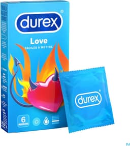 Durex Love Condooms - 6 stuks — thumbnail 12