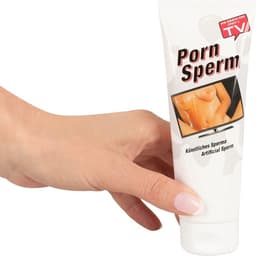 Nep Sperma - Porn Sperma - Real Fake Sperma - Fake Cum - Sperma Glijmiddel - Fake Cum Load - Kunst Sperma - Kunstsperma in een Tube - 250 ml — thumbnail 2