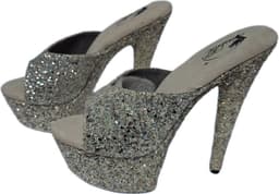 SOISBELLE STRASS MUILTJE. PLATEUZOOL 10 CM HAK 20 CM SIZE 37 — thumbnail 3