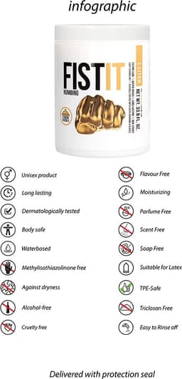 Shots Pharmquests Glijmiddel Fist It - Numbing 1000 ml — thumbnail 10