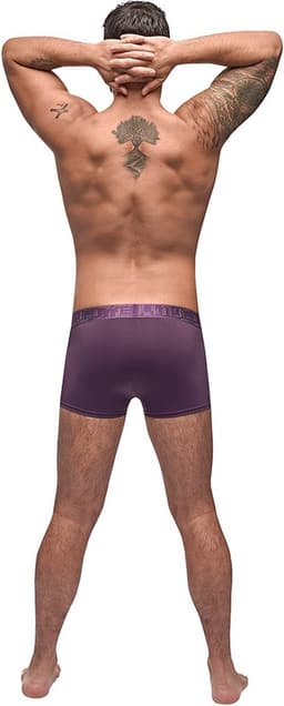 Male Power Avant-Garde - Verstrakkend Short eggplant M — thumbnail 4