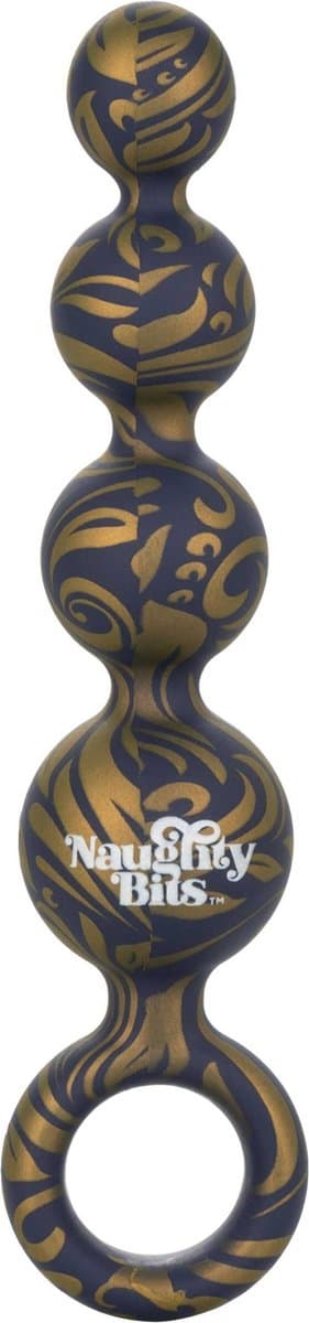 CalExotics - Butt Balls Booty Beads - Anal Toys Beads Paars — afbeelding 1