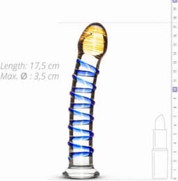 Glazen G-Spot/Prostaatdildo No. 1 — thumbnail 5