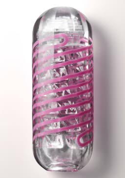 Tenga - Spinner 06 Brick Masturbator - Transparant/Paars — thumbnail 17