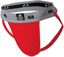 MM Sports Original Edition Swimmer/Jogger Jockstrap 2 inch Red - MAAT XXL - Heren Ondergoed - Jockstrap voor Man - Mannen Jock — thumbnail 6
