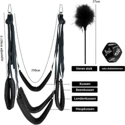 ApexArte® Sex Schommel Volwassenen - Sex Stoel - Sex Toys voor Koppels - Mannen & Vrouwen — thumbnail 3