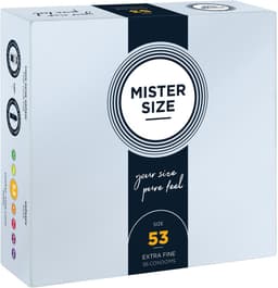 MISTER SIZE 53 Ultra Dunne M condooms (36 pack) — thumbnail 4