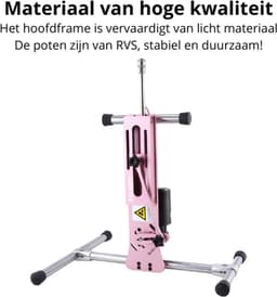 Pro 1 Premium Seksmachine 2.0 Smart App met dildo en afstandsbediening Roze — thumbnail 13