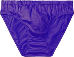 Heren Satijnen Slips Bikini Ondergoed Bulge Verbeterend — thumbnail 1