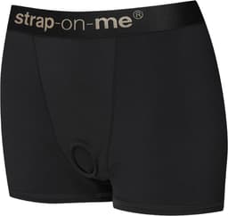 Strap-On-Me - Allure - Strap-On Harnas Short - Zwart L — thumbnail 7