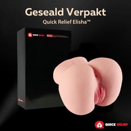 Quick Relief Elisha™ - Masturbator - Pocket Pussy - Seks Toy voor Mannen — thumbnail 5