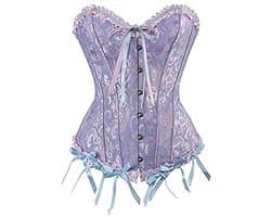 Dames Corset Sexy Brocade Overbust Mouwloos Lacing Shapewear Outfit