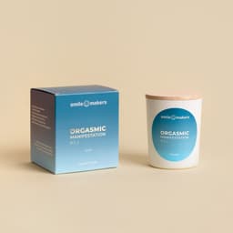 Smile Makers Orgasmic Manifestation Geurkaars Tender – Sensuele Vegan Kaars met Amber & Vanille – Voor Intimiteit & Ontspanning – Luxe Design – Perfect als Cadeau of voor Me-time Moments — thumbnail 4
