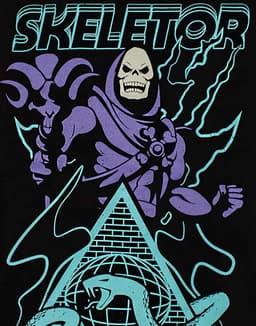 Skeletor T-Shirt voor Heren - Zwart Masters van het Universum Superheld Schurk Shirt — thumbnail 5