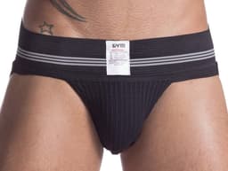 GYM Gym Old School Jockstrap met 3" tailleband heren Jockstrap (1-Pack) — thumbnail 3