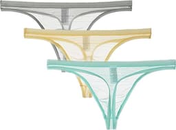 Doorzichtige Heren String Slips – Sexy Low Rise Mini Onderbroek — thumbnail 5