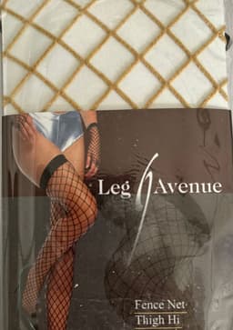 Fence Net Thigh Highs — thumbnail 3