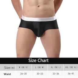 Sexy Boxershorts voor Heren met Bulge Pouch - Zijdeachtige Lichte Onderbroek voor Comfort — thumbnail 5