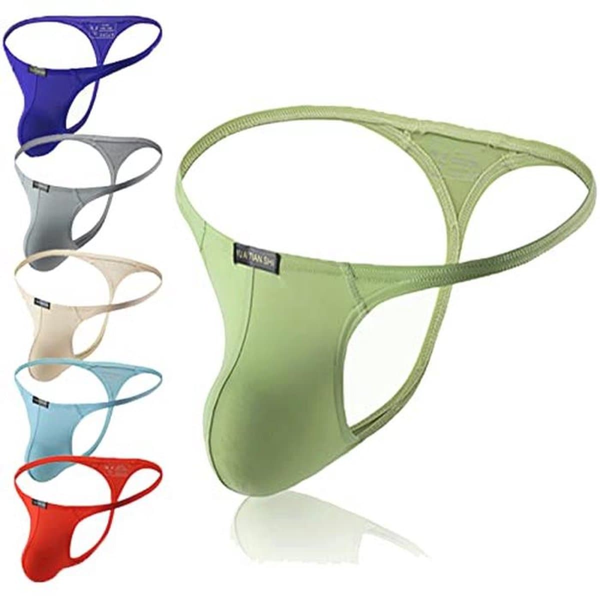 Heren Strings en G-Strings met Lage Taille, Effen Ondergoed S-XXL — afbeelding 1