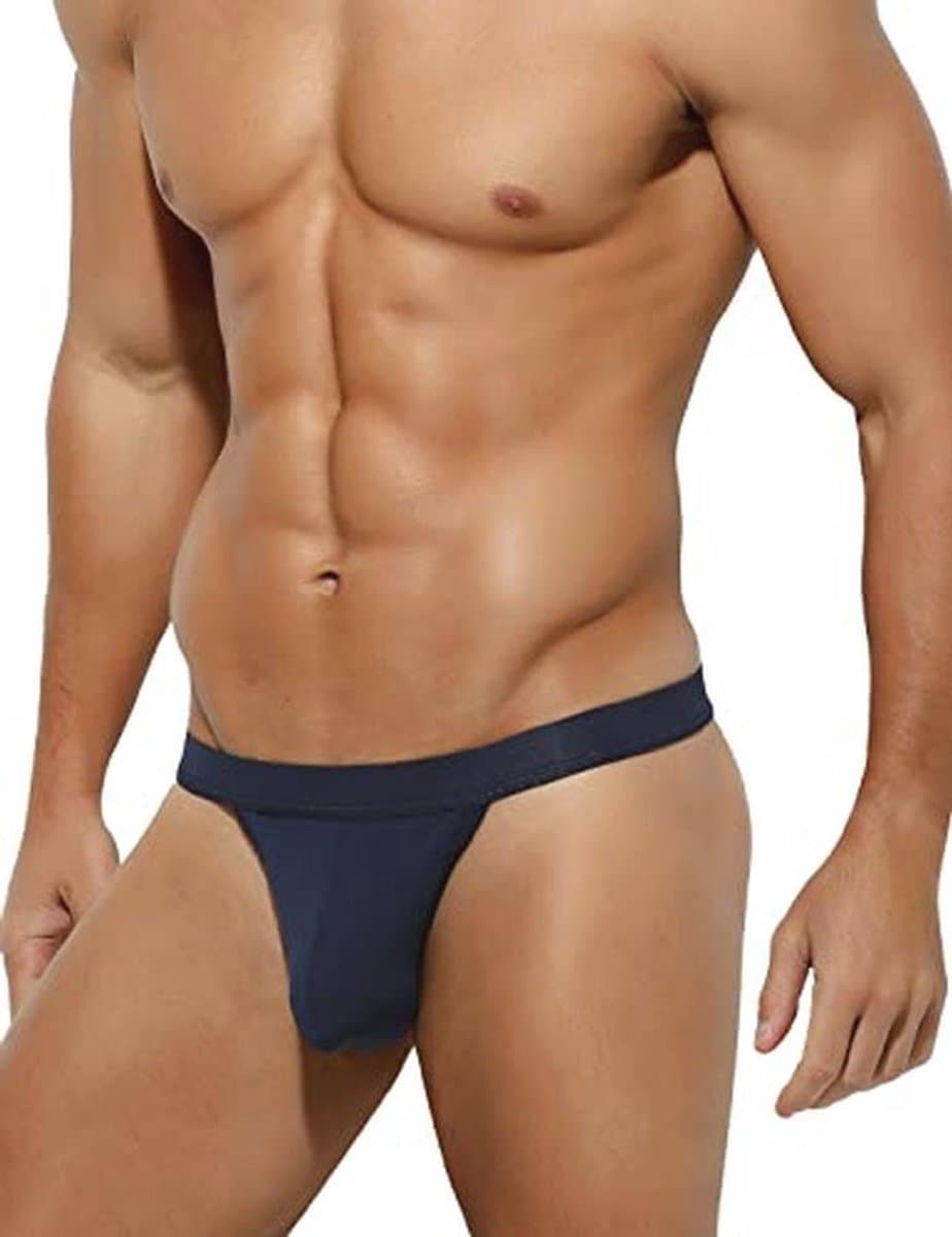 Elastische Heren String Tanga Ondergoed - Ademend Comfort voor Mannen — afbeelding 1