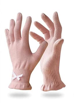 Katoenen Handschoenen voor Eczeem met Touchscreen Vingers - Hydraterende Handverzorging voor Droge Huiden — thumbnail 1
