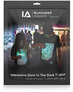 Interactief Glow In the Dark T-shirt voor Kinderen - Creatief Tevreden — thumbnail 3